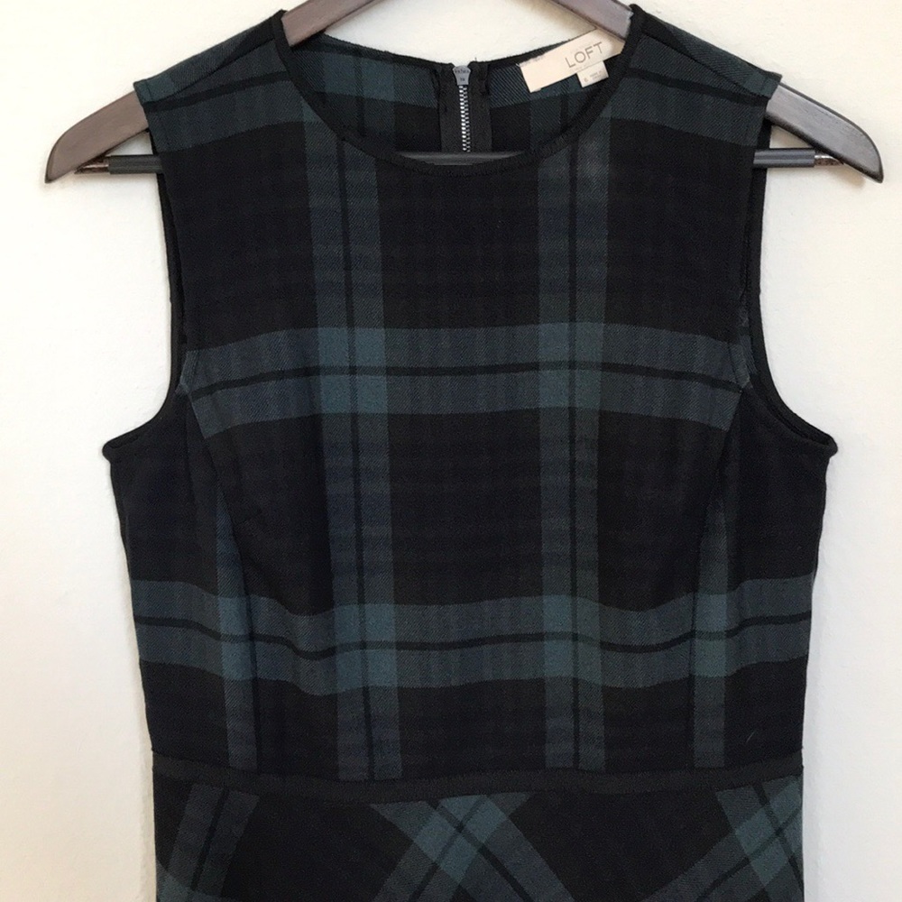 Loft Plaid Dress